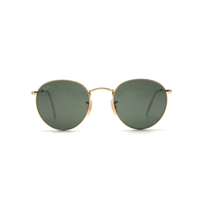 Ottico-Roggero-occhiale-sole-ray-ban-RB447-lente-oro-green