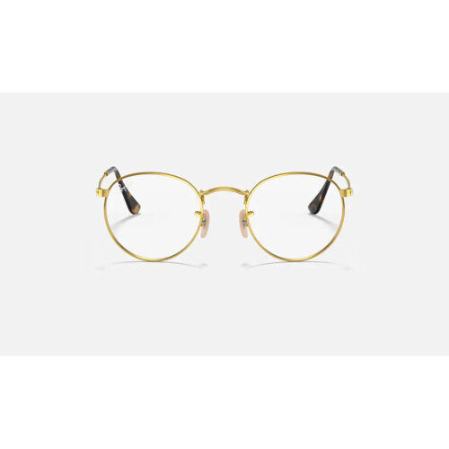 Ottico-Roggero-occhiale-VISTA-rayban-RX3447-gold-front.