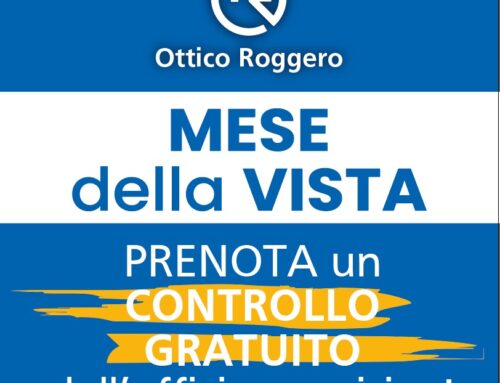 Ottobre mese della Vista!!